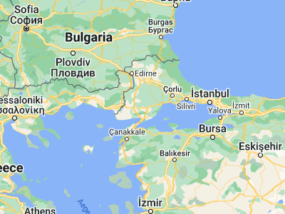 Map showing location of Malkara (40.89, 26.90111)