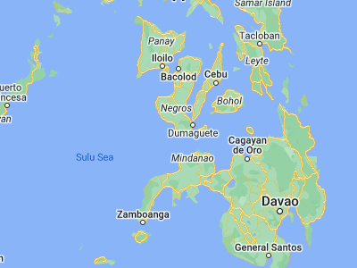 Map showing location of Maloh (9.056, 122.9851)