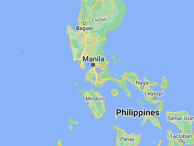 Map showing location of Mamatid (14.23538, 121.1526)