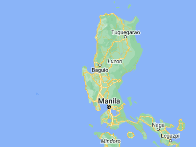 Map showing location of Manaoag (16.0438, 120.4861)