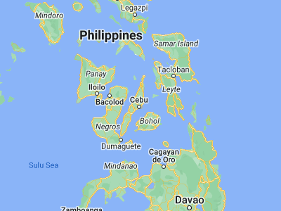 Map showing location of Mandaue City (10.32361, 123.92222)