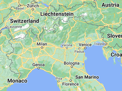 Map showing location of Manerba del Garda (45.54988, 10.55228)