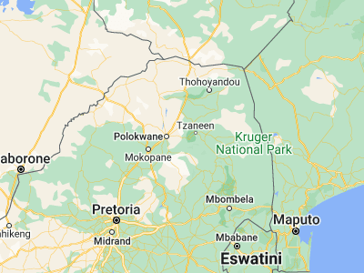 Map showing location of Mankoeng (-23.9, 29.81667)
