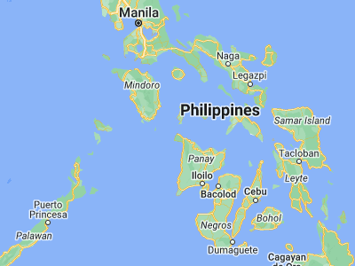 Map showing location of Manoc-Manoc (11.94157, 121.94281)