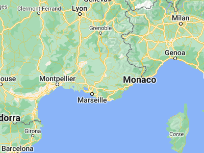 Map showing location of Manosque (43.82883, 5.78688)