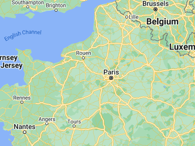 Map showing location of Mantes-la-Jolie (48.98333, 1.71667)