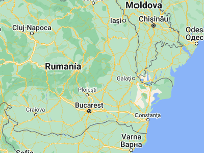 Map showing location of Mânzăleşti (45.5, 26.65)