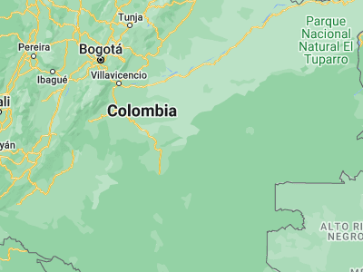 Map showing location of Mapiripán (2.88916, -72.12559)
