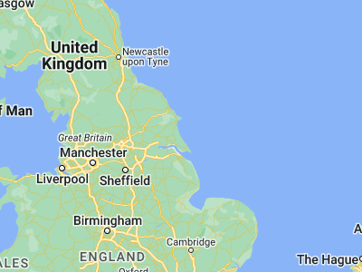 Map showing location of Mappleton (53.87687, -0.13664)