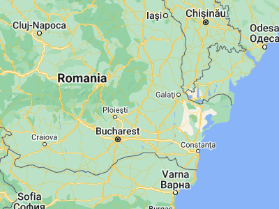 Map showing location of Mărăcineni (45.2, 26.8)