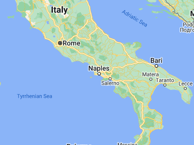 Map showing location of Marano di Napoli (40.89761, 14.19053)