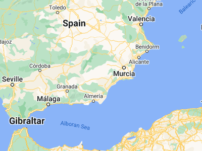 Map showing location of María (37.71023, -2.16454)