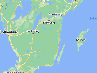 Map showing location of Mariannelund (57.61667, 15.56667)