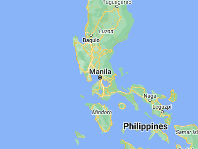 Map showing location of Marilao (14.75778, 120.94833)