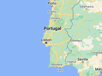 Map showing location of Marinhais (39.0473, -8.70236)
