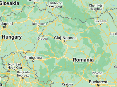 Map showing location of Mărişel (46.65, 23.13333)