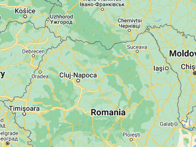Map showing location of Mărişelu (47.01667, 24.51667)