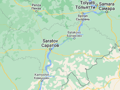 Map showing location of Marks (51.71111, 46.74861)