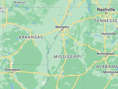 Map showing location of Marks (34.2565, -90.27204)