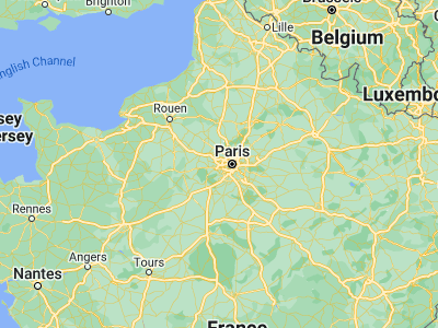 Map showing location of Marly-le-Roi (48.86667, 2.08333)