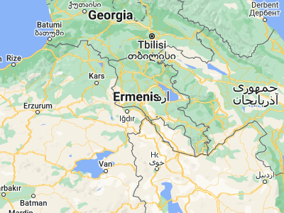 Map showing location of Marmarashen (40.05734, 44.47012)
