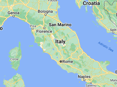 Map showing location of Marsciano (42.90594, 12.33586)