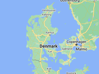 Map showing location of Mårslet (56.0636, 10.1623)