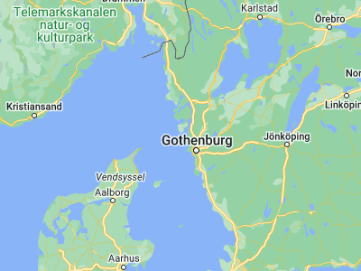 Map showing location of Marstrand (57.88699, 11.58218)