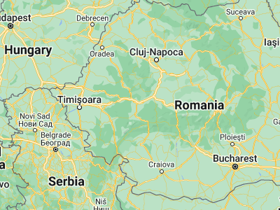 Map showing location of Mărtineşti (45.81667, 23.13333)