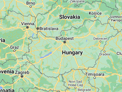 Map showing location of Martonvásár (47.31601, 18.79045)