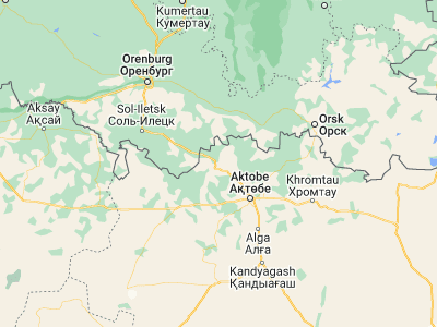 Map showing location of Martuk (50.74746, 56.50611)