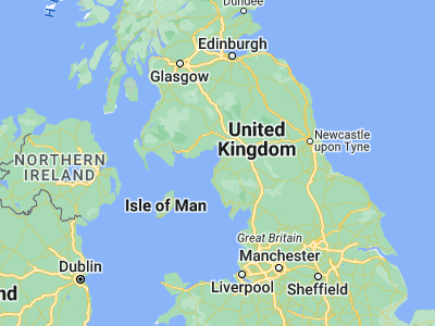 Map showing location of Maryport (54.71434, -3.49509)