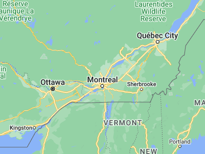 Map showing location of Mascouche (45.74965, -73.59956)