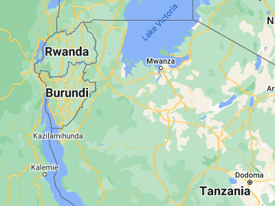 Map showing location of Masumbwe (-3.63333, 32.18333)