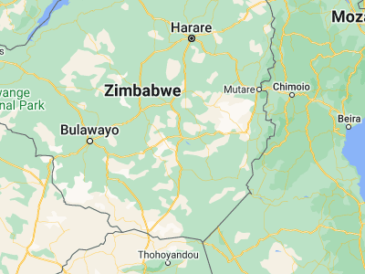 Map showing location of Masvingo (-20.06373, 30.82766)