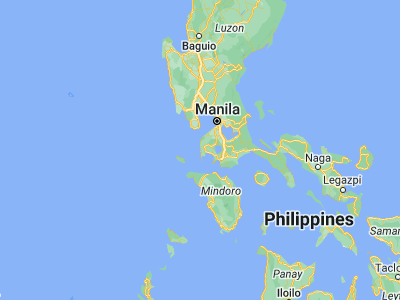 Map showing location of Matabungkay (13.95226, 120.61981)