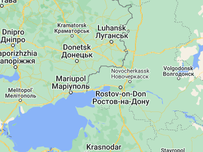 Map showing location of Matveyev Kurgan (47.5645, 38.86947)