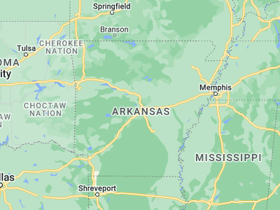 Map showing location of Maumelle (34.86676, -92.40432)