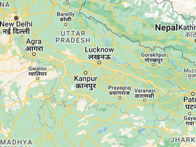Map showing location of Maurāwān (26.42856, 80.88084)