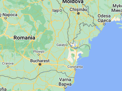Map showing location of Măxineni (45.4, 27.63333)