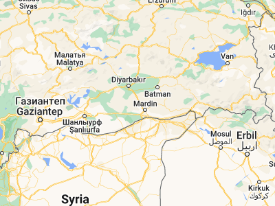 Map showing location of Mazıdağı (37.4775, 40.48806)