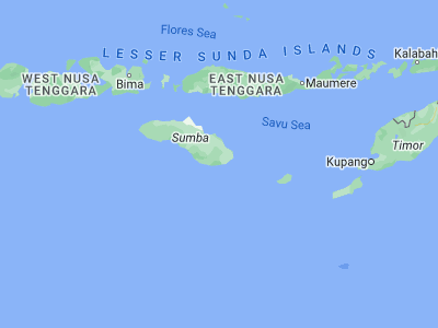Map showing location of Mbulung (-10.2241, 120.54)