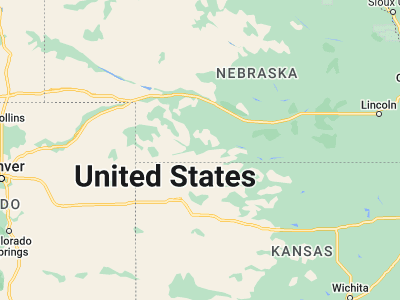 Map showing location of McCook (40.20195, -100.62571)