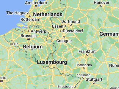 Map showing location of Mechernich (50.59304, 6.65224)