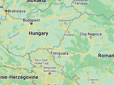 Map showing location of Medgyesegyháza (46.5, 21.03333)