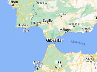 Map showing location of Medina Sidonia (36.45695, -5.92717)