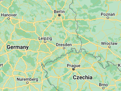 Map showing location of Meißen (51.16158, 13.4737)