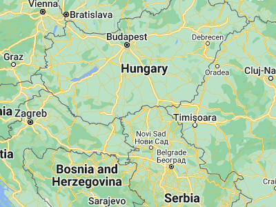 Map showing location of Mélykút (46.21509, 19.38102)