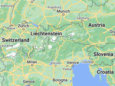 Map showing location of Merano (46.66817, 11.15953)