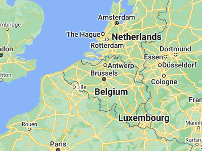 Map showing location of Merchtem (50.95129, 4.23197)
